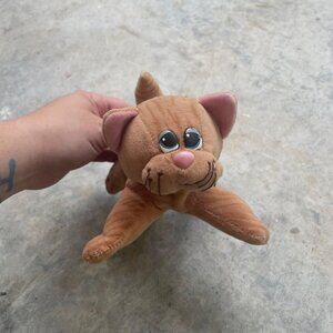 Vintage 1980s Pound Puppies Pound Purries Tonka Orange Tabby Cat Plush